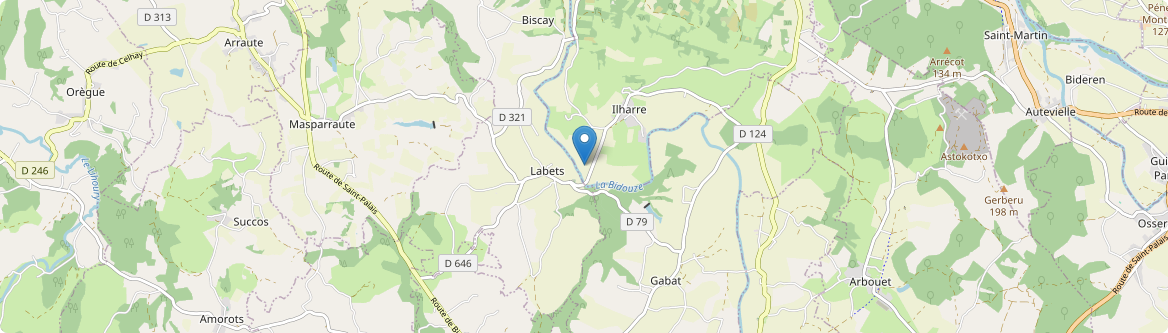 Labets-Biscay - Carte