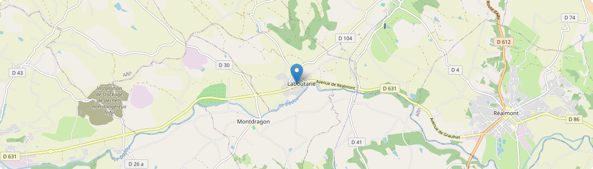 Laboutarie - Carte