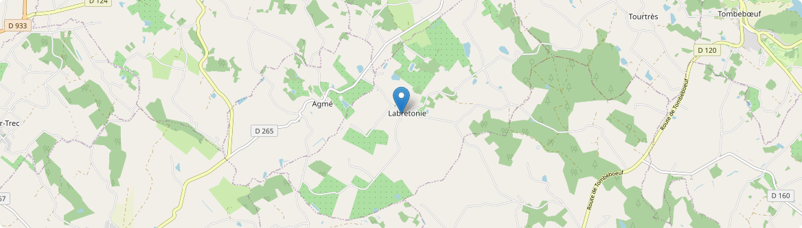 Labretonie - Carte