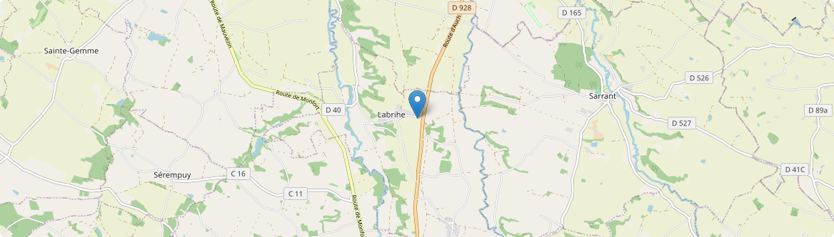 Labrihe - Carte