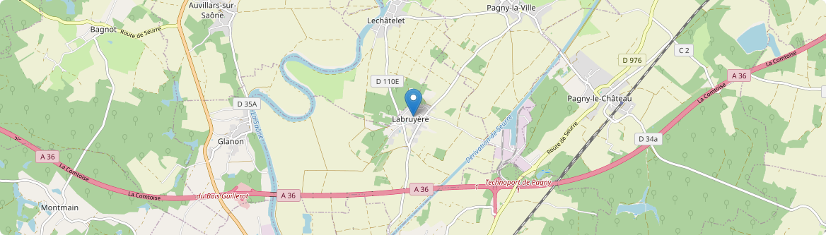Labruyère - Carte