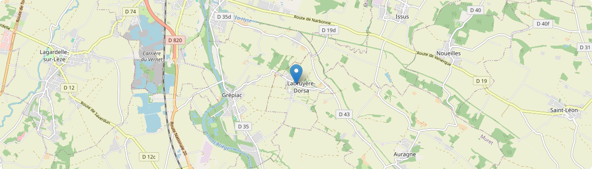 Labruyère-Dorsa - Carte