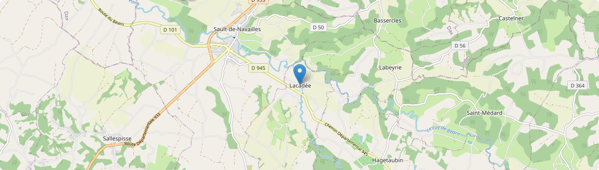 Lacadée - Carte