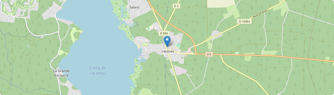 Lacanau - Carte