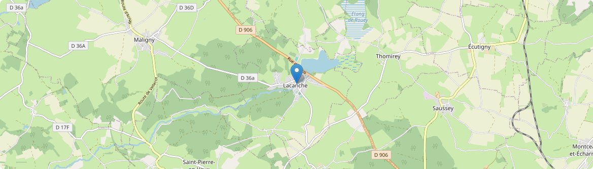 Lacanche - Carte