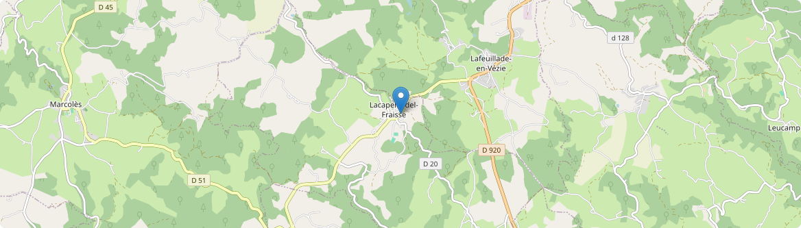 Lacapelle-del-Fraisse - Carte