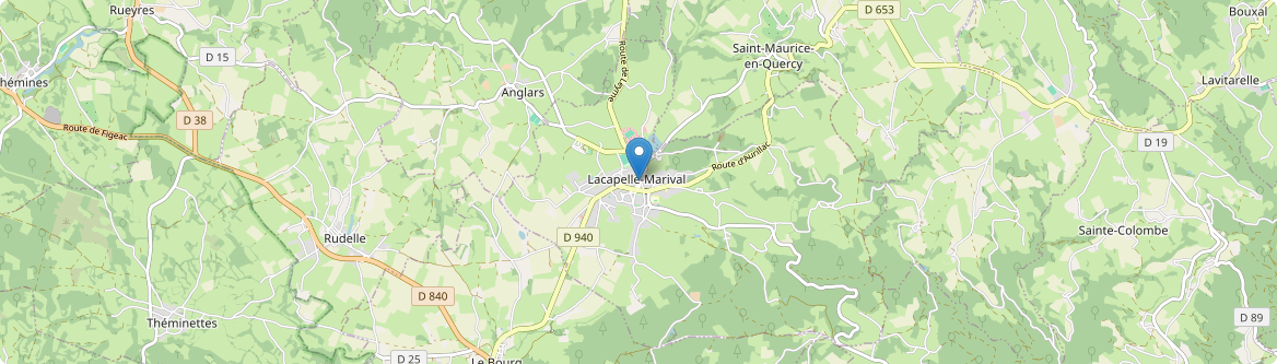 Lacapelle-Marival - Carte