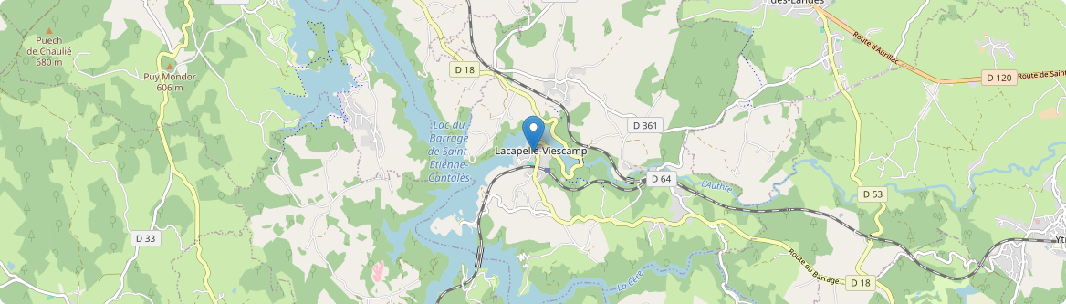Lacapelle-Viescamp - Carte