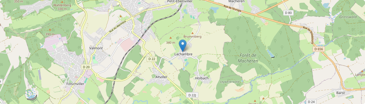 Lachambre - Carte