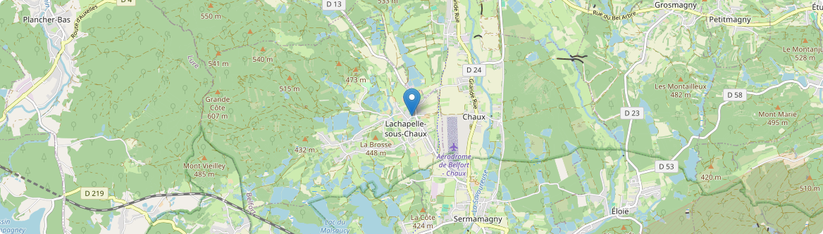 Lachapelle-sous-Chaux - Carte