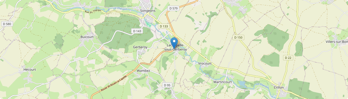 Lachapelle-sous-Gerberoy - Carte
