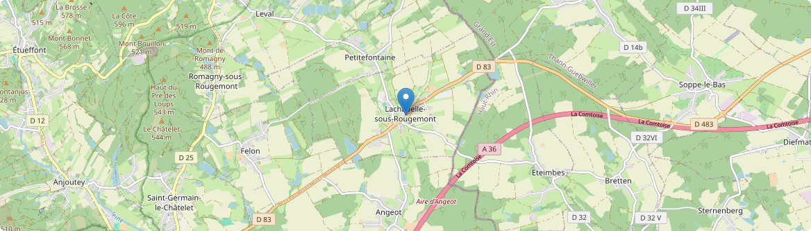 Lachapelle-sous-Rougemont - Carte
