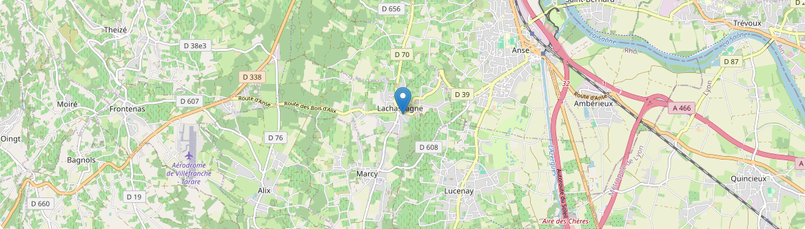 Lachassagne - Carte