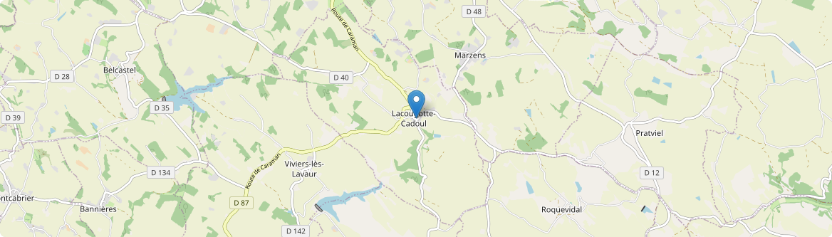 Lacougotte-Cadoul - Carte