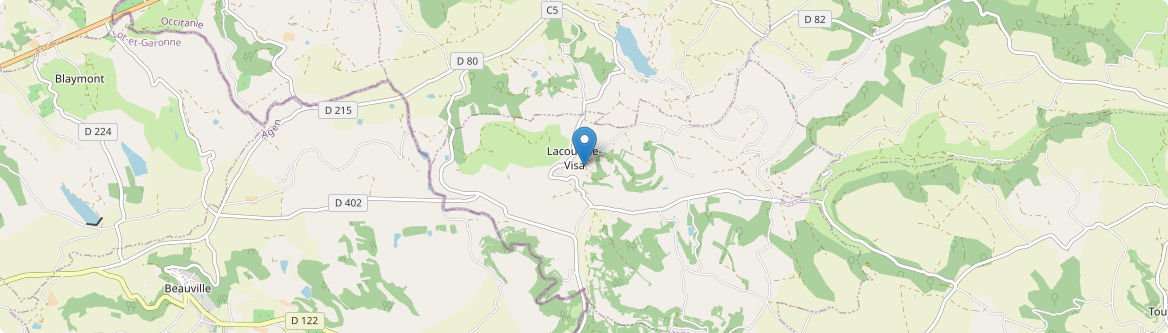 Lacour - Carte