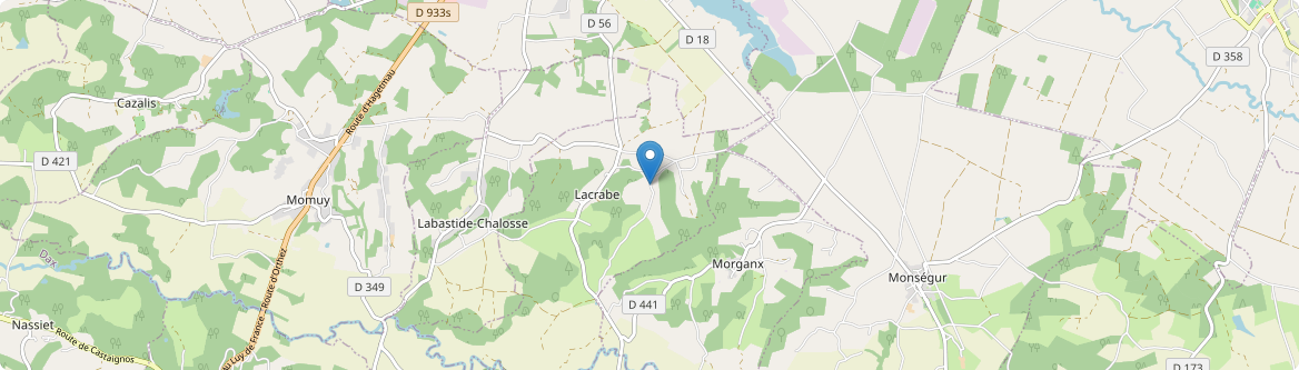 Lacrabe - Carte