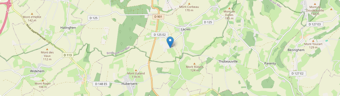 Lacres - Carte