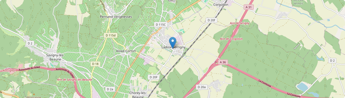 Ladoix-Serrigny - Carte