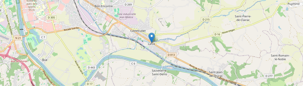 Lafox - Carte