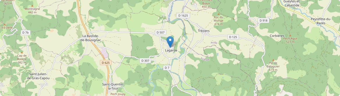 Lagarde - Carte