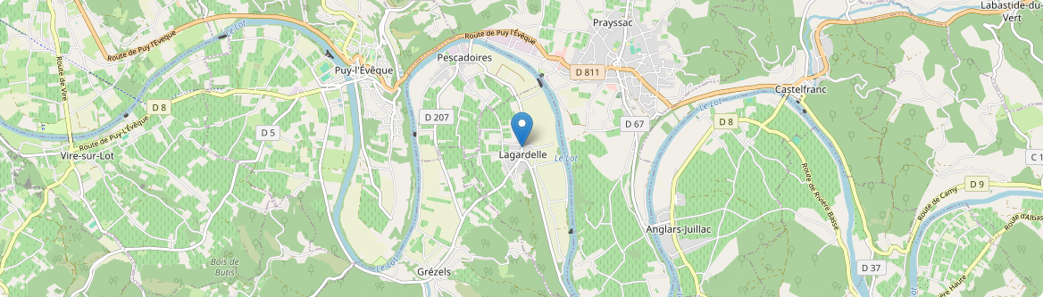 Lagardelle - Carte