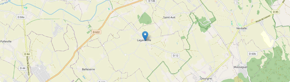 Lagardiolle - Carte