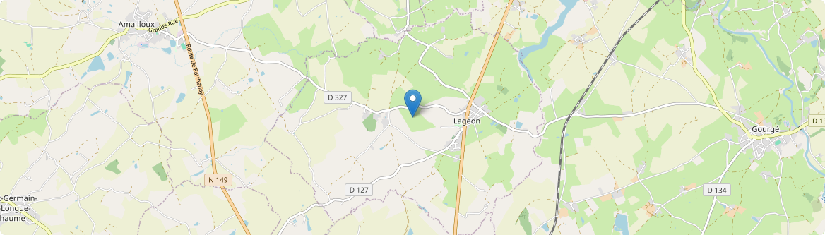 Lageon - Carte