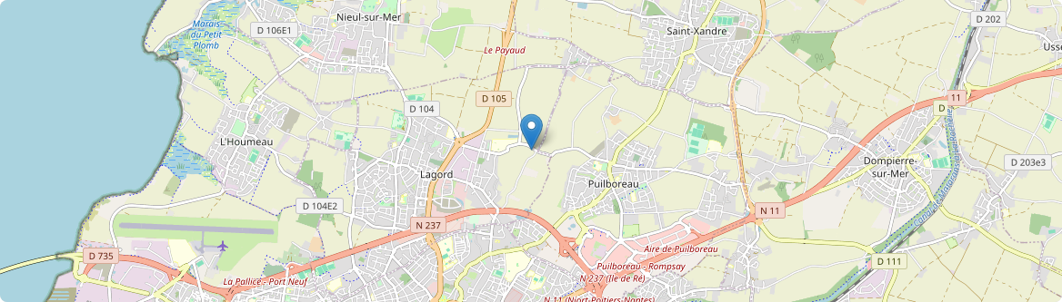Lagord - Carte