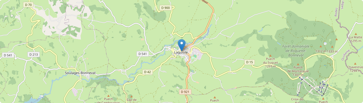 Laguiole - Carte