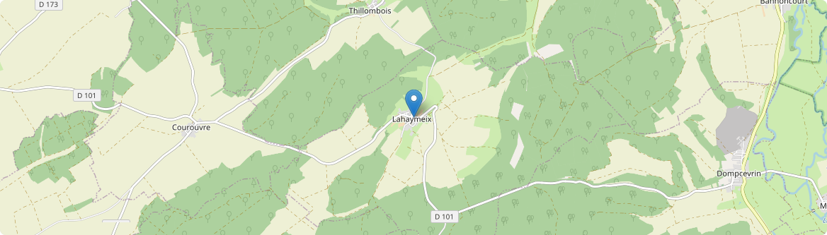 Lahaymeix - Carte