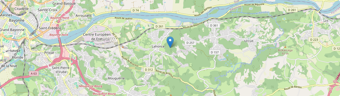 Lahonce - Carte