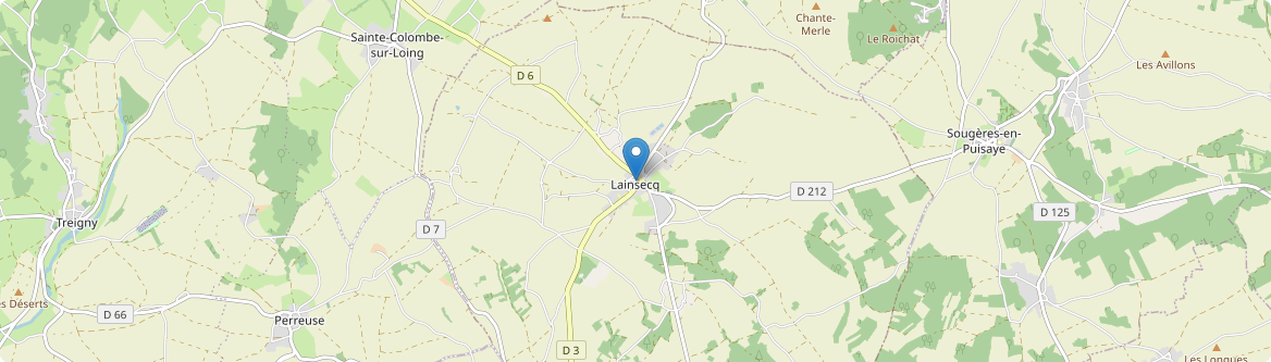 Lainsecq - Carte