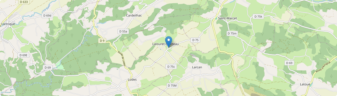 Lalouret-Laffiteau - Carte