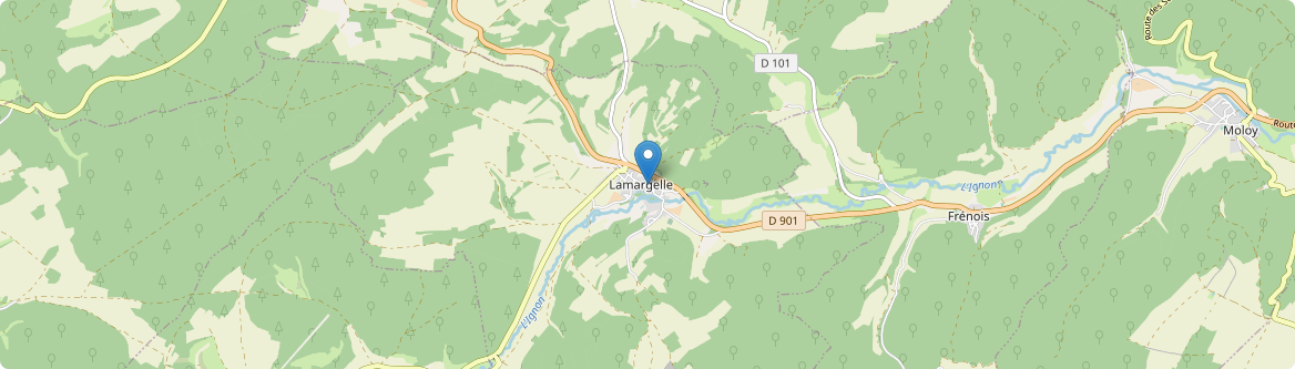 Lamargelle - Carte