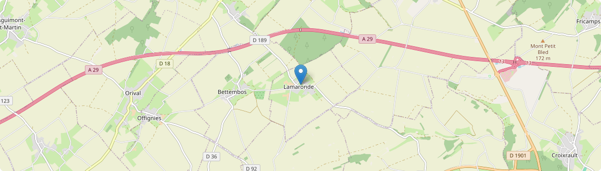 Lamaronde - Carte