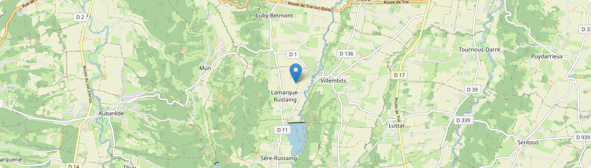 Lamarque-Rustaing - Carte