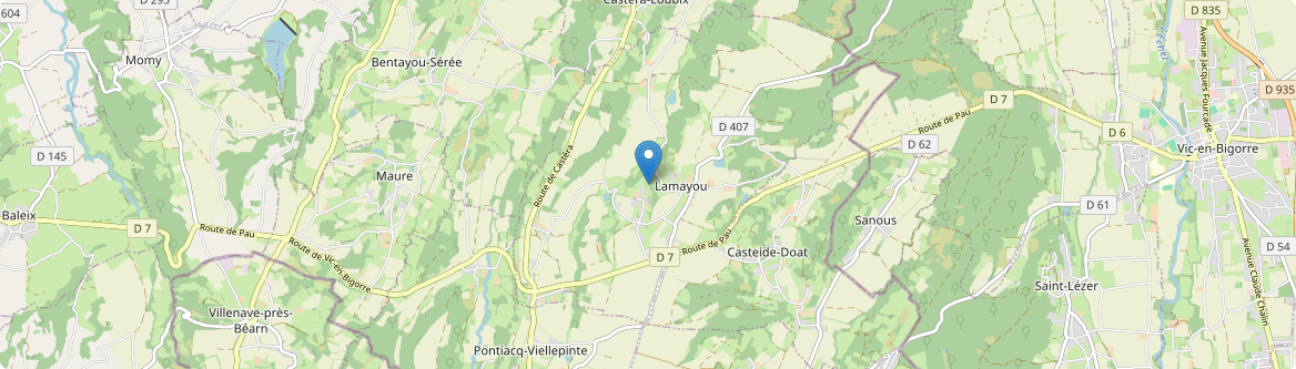 Lamayou - Carte