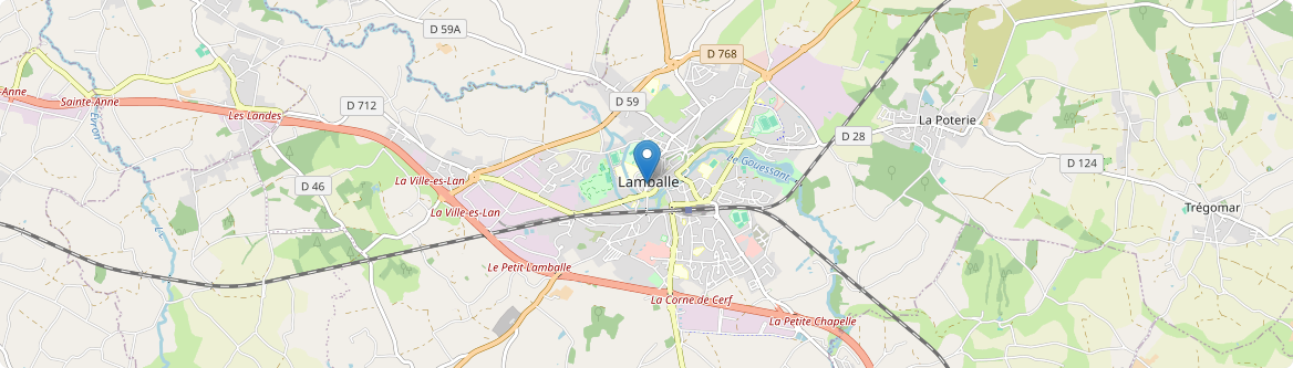 Lamballe-Armor - Carte