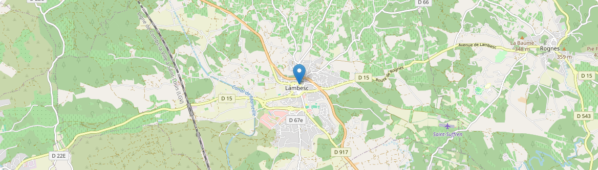 Lambesc - Carte
