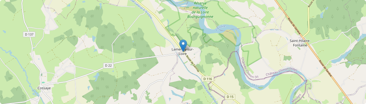 Lamenay-sur-Loire - Carte