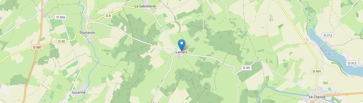 Lametz - Carte