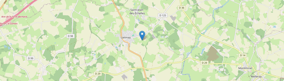 Lamnay - Carte