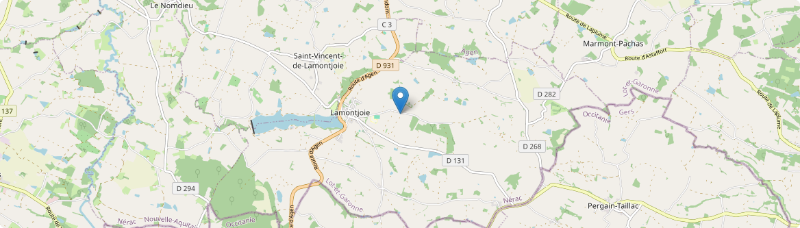 Lamontjoie - Carte