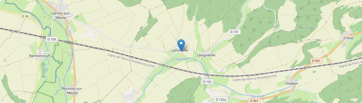 Lamorville - Carte
