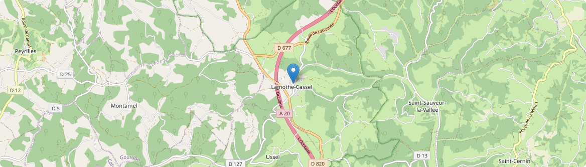 Lamothe-Cassel - Carte