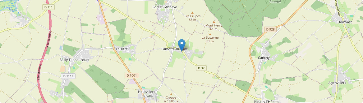 Lamotte-Buleux - Carte