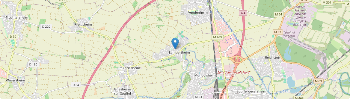 Lampertheim - Carte