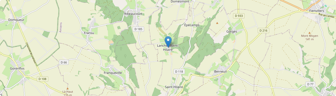 Lanches-Saint-Hilaire - Carte