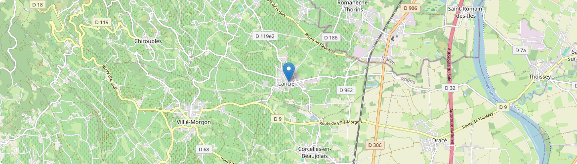 Lancié - Carte
