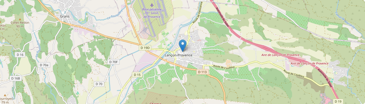 Lançon-Provence - Carte